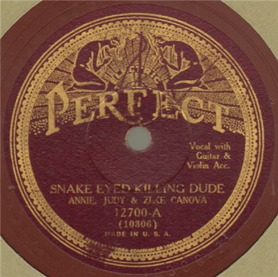 Annie, Judy & Zeke Canova - Snake Eyed Killing Dude / The Fatal Shot download mp3 flac