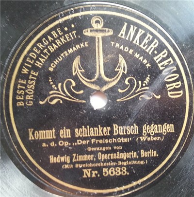 Hedwig Zimmer - Kommt Ein Schlanker Bursch Gegangen / Und Ob Die Wolke Sie Verhülle download mp3 flac