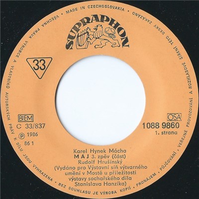 Karel Hynek Mácha, Rudolf Hrušínský - Máj download mp3 flac