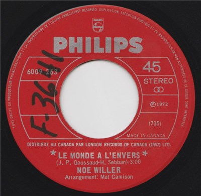 Noe Willer - Le Monde A L'envers download mp3 flac