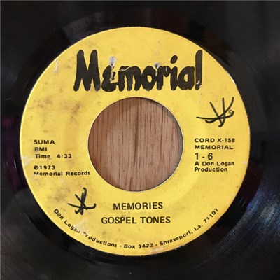 Gospel Tones - Memories / Let Me Feel Your Spirit download mp3 flac