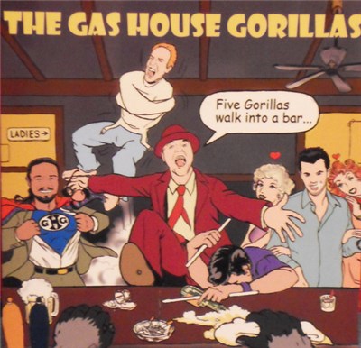 The Gas House Gorillas - Five Gorillas Walk Into A Bar... download mp3 flac