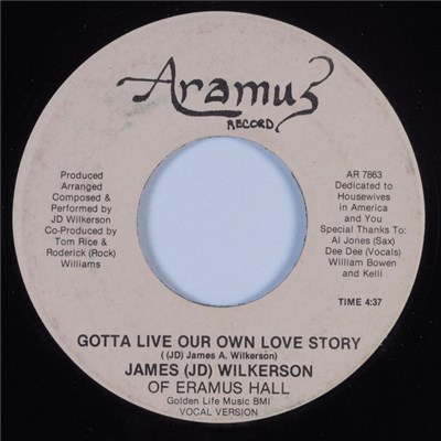 James (JD) Wilkerson - Gotta Live Our Own Love Story download mp3 flac