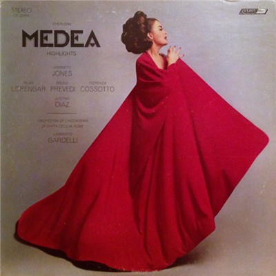 Cherubini, Gwyneth Jones, Lamberto Gardelli, Orchestra dell'Accademia Nazionale di Santa Cecilia - Medea Highlights download mp3 flac