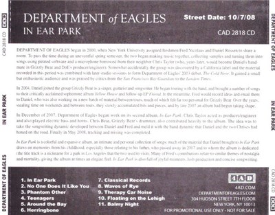Department Of Eagles - In Ear Park download mp3 flac