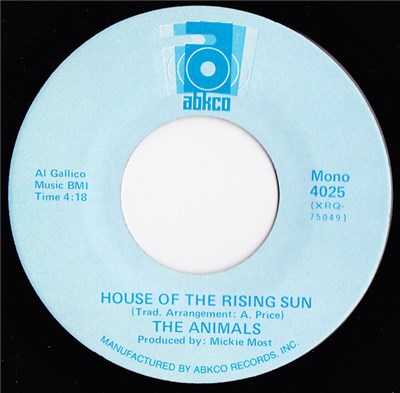 The Animals - House Of The Rising Sun / Bring It On Home download mp3 flac
