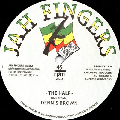 Dennis Brown - The Half / Bless Me Jah download mp3 flac