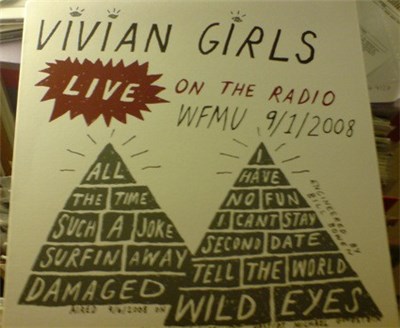 Vivian Girls - Live On The Radio WFMU 9/1/2008 download mp3 flac