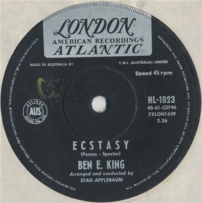 Ben E. King - Ecstasy / Yes download mp3 flac