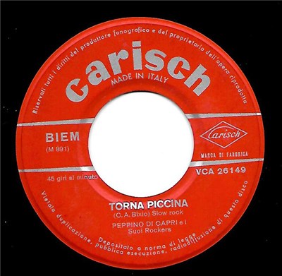 Peppino Di Capri E I Suoi Rockers - Torna Piccina download mp3 flac