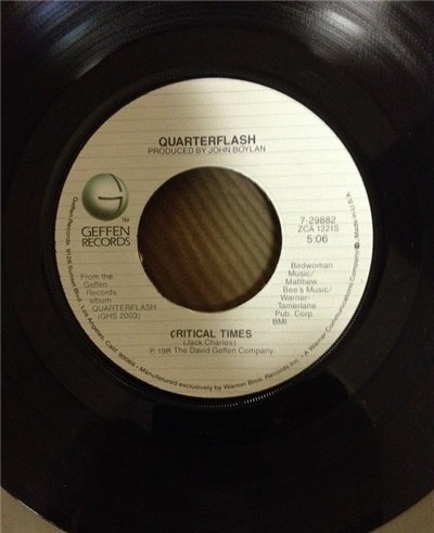 Quarterflash - Critical Times / Try To Make It True download mp3 flac