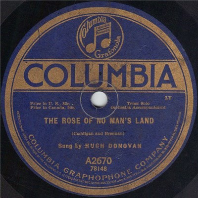 Hugh Donovan / Henry Burr - The Rose Of No Man's Land / Over Yonder Where The Lilies Grow download mp3 flac
