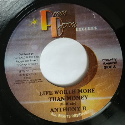 Anthony B / Tony Curtis - Life Worth More Than Money / You Got It Bad download mp3 flac