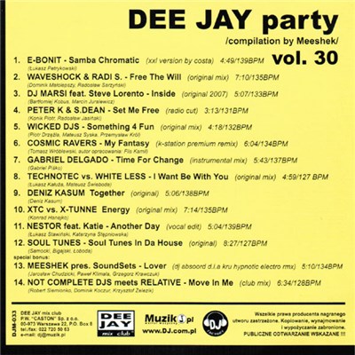 Various - Dee Jay Party Vol. 30 download mp3 flac