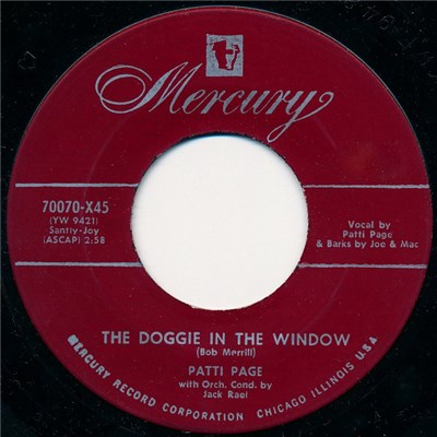 Patti Page - The Doggie In The Window / My Jealous Eyes download mp3 flac