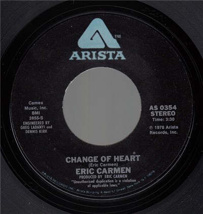 Eric Carmen - Change Of Heart / Hey Deanie download mp3 flac