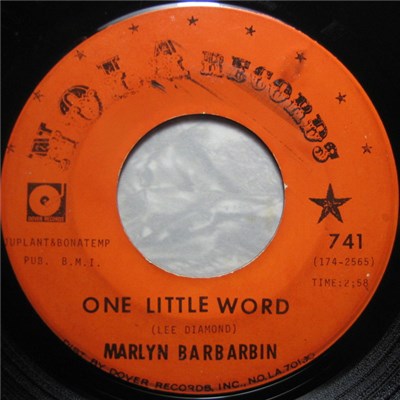 Marilyn Barbarin - Just A Teenager / One Little Word download mp3 flac