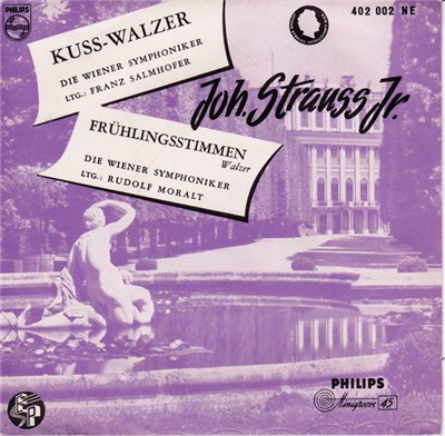 Johann Strauss Jr., Wiener Symphoniker, Franz Salmhofer, Rudolf Moralt - Kuss-Walzer | Frühlingsstimmen download mp3 flac