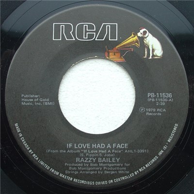 Razzy Bailey - If Love Had A Face download mp3 flac