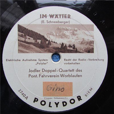 Jodler Doppel-Quartett Des Pont. Fahrverein Worblaufen - Im Wätter / Mys Härzigs Liebs download mp3 flac