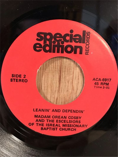 Madam Orean Cosby and the Escelsiors - Leanin and Dependin' download mp3 flac