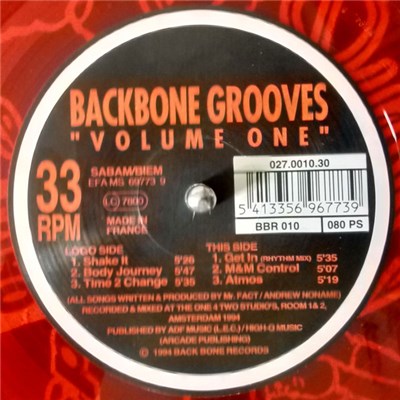 Backbone Grooves - Volume One download mp3 flac