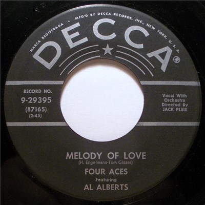 Four Aces Featuring Al Alberts - Melody Of Love download mp3 flac