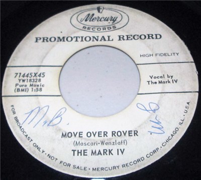 The Mark IV - Move Over Rover download mp3 flac