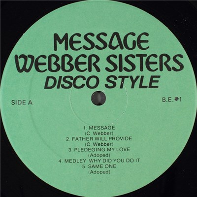 Webber Sisters - Message Disco Style download mp3 flac