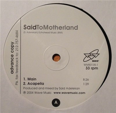Said - To Motherland download mp3 flac
