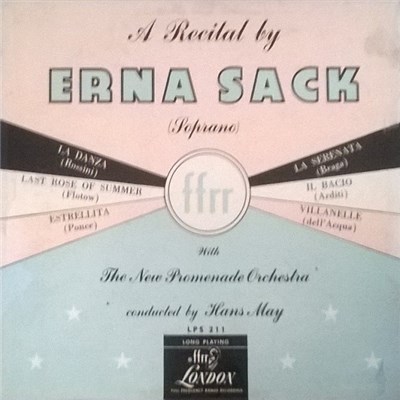 Erna Sack - Recital By Erna Sack download mp3 flac