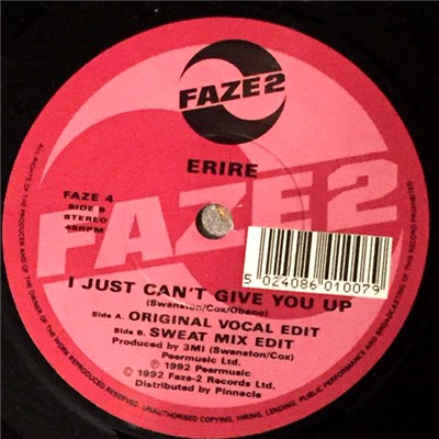 Erire - I Just Can't Give You Up download mp3 flac