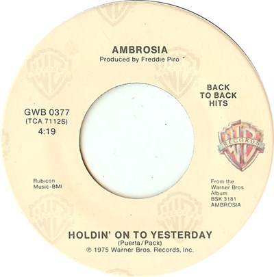Ambrosia - Holdin' On To Yesterday / How Much I Feel download mp3 flac