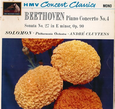 Ludwig van Beethoven, André Cluytens, Philharmonia Orchestra, Solomon - Piano Concerto No. 4 In G Major, Op. 58 / Piano Sonata No. 27 In E Minor, Op. 90 download mp3 flac