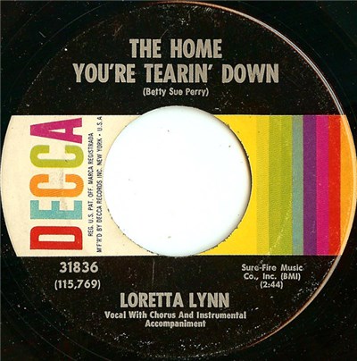 Loretta Lynn - The Home You're Tearin' Down download mp3 flac