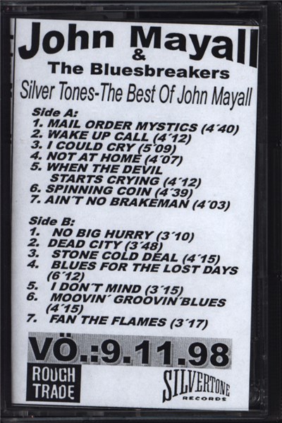 John Mayall & The Bluesbreakers - Silver Tones - The Best Of download mp3 flac