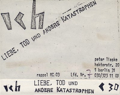 Ich - Liebe, Tod Und Andere Katastrophen download mp3 flac