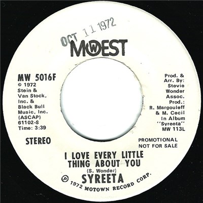 Syreeta - I Love Every Little Thing About You download mp3 flac