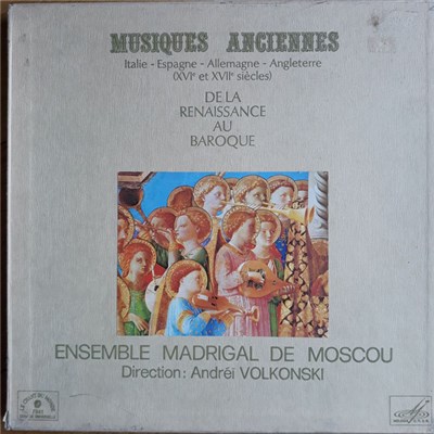 Ensemble Madrigal De Moscou Direction: Andréï Volkonski - Musiques Anciennes ▪ Italie - Espagne - Allemagne - Angleterre (XVIe Et XVIIe Siècles) ▪ De La Renaissance Au Baroque download mp3 flac