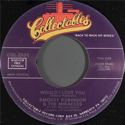 Smokey Robinson & The Miracles - Would I Love You / That's What Love Is Made Of download mp3 flac