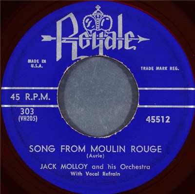 Jack Molloy And His Orchestra - Song From Moulin Rouge download mp3 flac