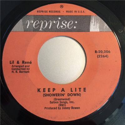 Lil & Rene - Keep A Lite (Showerin' Down) / Tennessee Waltz download mp3 flac
