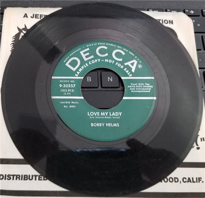 Bobby Helms - Love My Lady / Just A Little Lonesome download mp3 flac