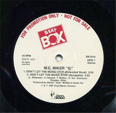 MC Miker G - Don't Let The Music Stop download mp3 flac