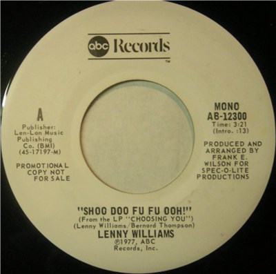 Lenny Williams - Shoo Doo Fu Fu Ooh! download mp3 flac