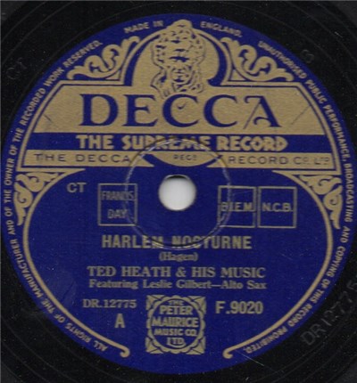 Ted Heath And His Music - Harlem Nocturne / The Touch Of Your Lips download mp3 flac