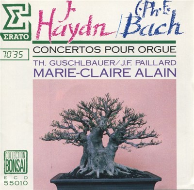 J. Haydn, C. Ph. E. Bach, Th. Guschlbauer, J.P. Paillard, Marie-Claire Alain - Concertos Pour Orgue download mp3 flac