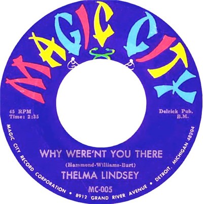 Thelma Lindsey - Why Weren't You There / Prepared To Love You download mp3 flac