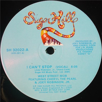 West Street Mob Featuring Cheryl The Pearl & Joey Robinson, Jr. - I Can't Stop download mp3 flac