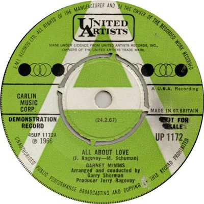 Garnet Mimms - All About Love download mp3 flac